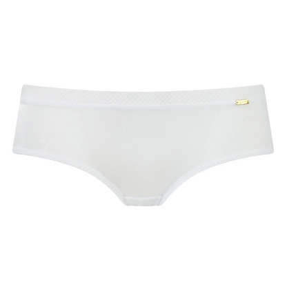 Sheer See Through Shorts Panty Gossard Glossies White